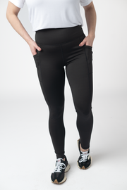 WAREHOUSE ONLY Athleisure Leggings - Black