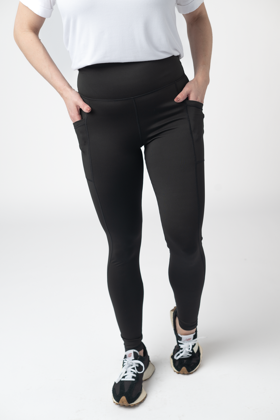 WAREHOUSE ONLY Athleisure Leggings - Black