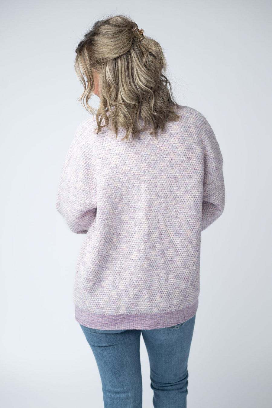 WAREHOUSE Kinsley Cardigan - Purple Mix