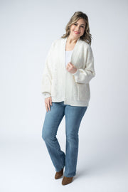 WAREHOUSE Kinsley Cardigan - Purple, Pink, and Green