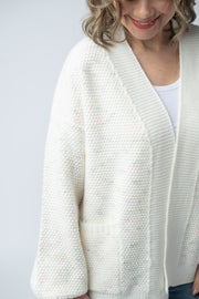 WAREHOUSE Kinsley Cardigan - Purple, Pink, and Green