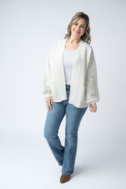 WAREHOUSE Kinsley Cardigan - Pink and Green Mix