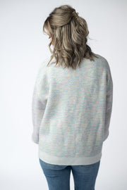 WAREHOUSE Kinsley Cardigan - Bright Pastel Mix