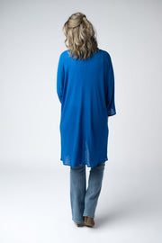 WAREHOUSE ONLY Ellie Cover-Up Kimono - Blue FINAL SALE