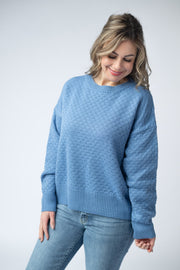 WAREHOUSE Gianna Pullover Sweater - Blue
