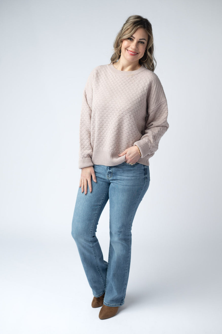 Gianna Pullover Sweater - Neutral