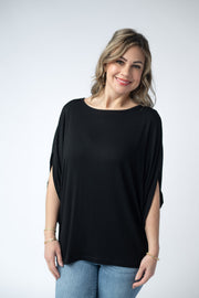 WAREHOUSE ONLY Darcy Dolman Top - Black
