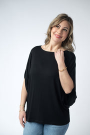 WAREHOUSE ONLY Darcy Dolman Top - Black