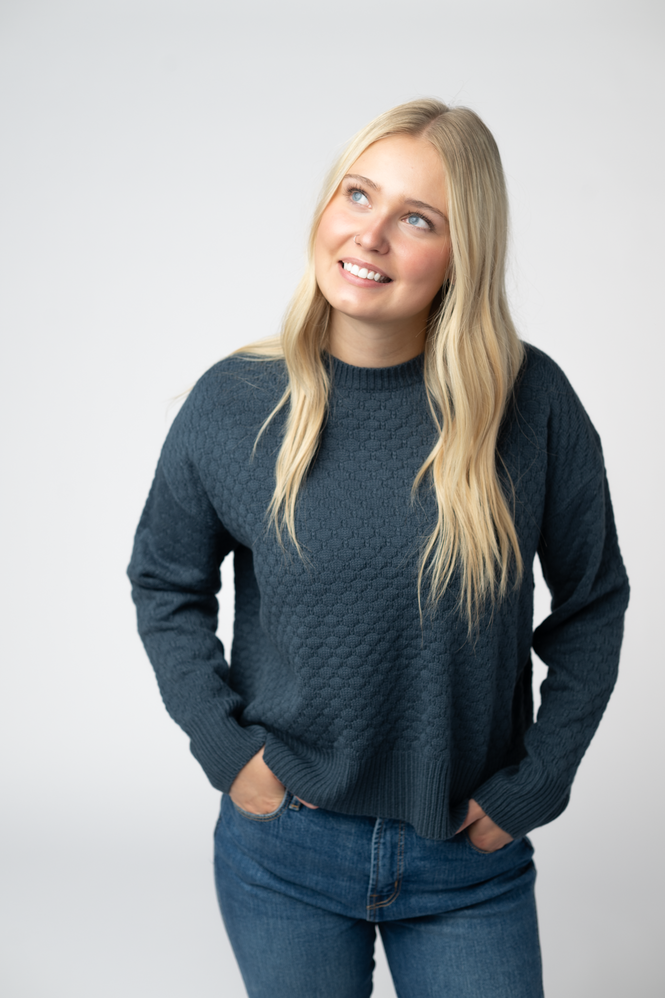 WAREHOUSE ONLY Gianna Pullover Sweater - Teal