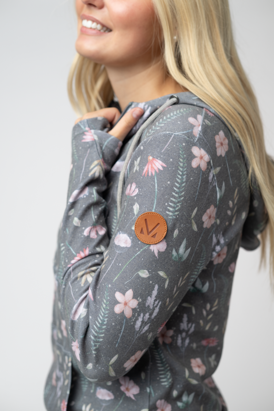 WAREHOUSE ONLY HalfZip Hoodie - Wildflower Meadow