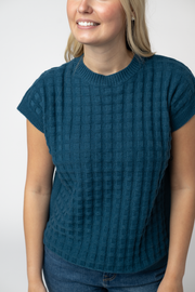 WAREHOUSE ONLY Kelly Knitted Top - Teal