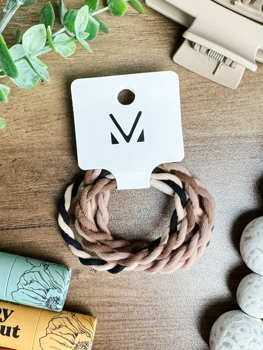 WAREHOUSE Hair Tie Bracelet Sets - Neutral Ropes | Hair Accessories