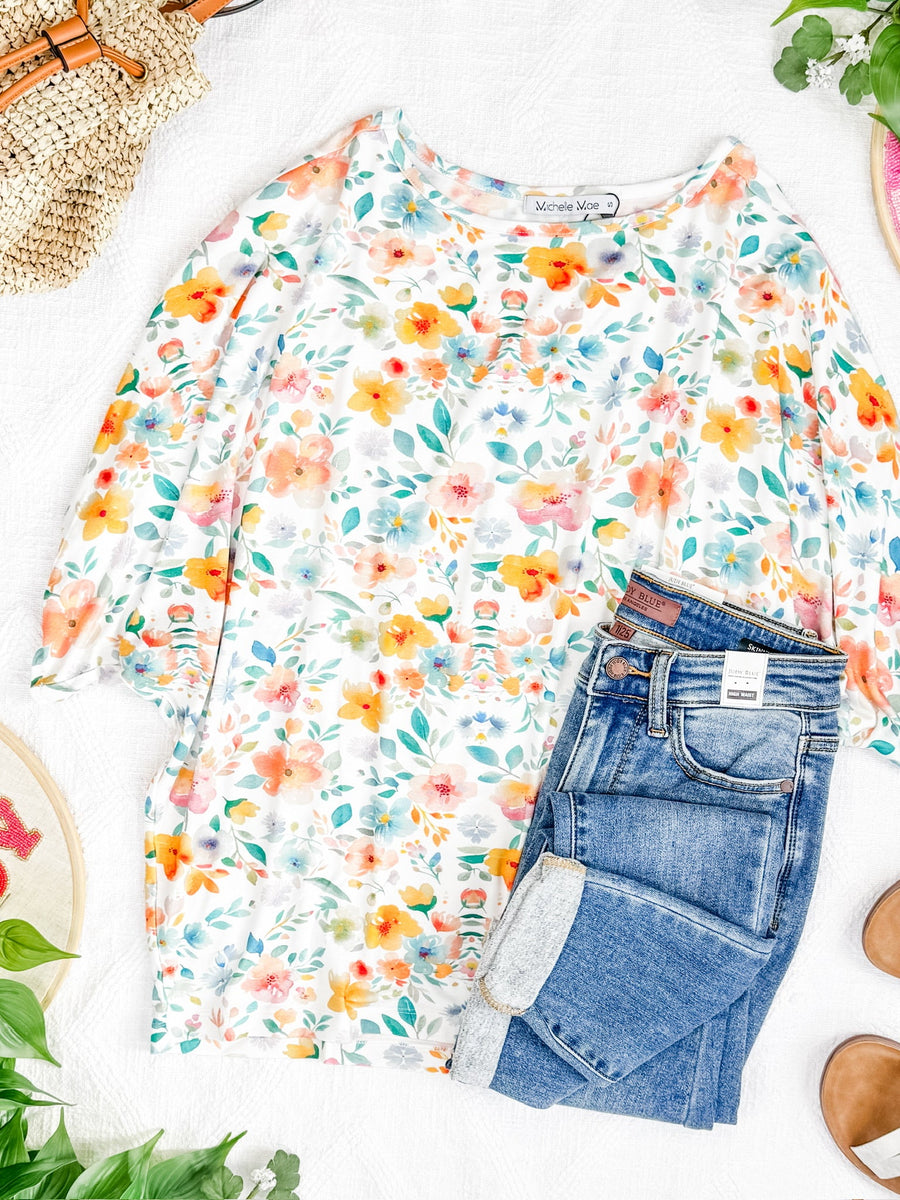 WAREHOUSE Darcy Dolman - Watercolor Floral