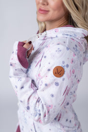 WAREHOUSE Hailey Pullover Hoodie - Wildflower Gardens