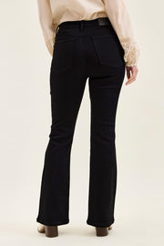 Tummy Control Bootcut- Jet Black