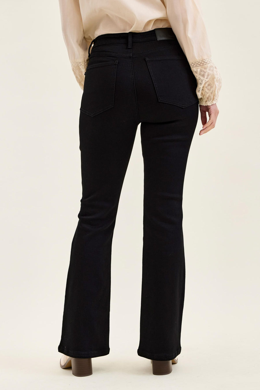 Tummy Control Bootcut- Jet Black