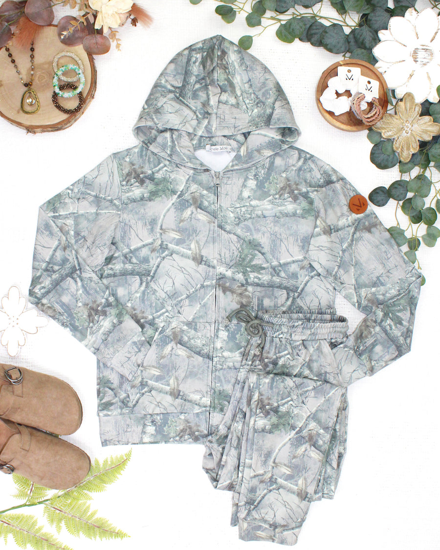 WAREHOUSE ONLY Fullzip Hoodie - Camo
