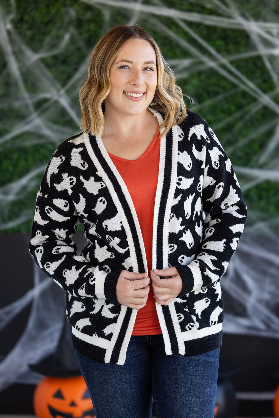 WAREHOUSE Ghost Cardigan
