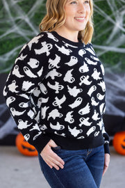 WAREHOUSE Ghost Pullover Sweater