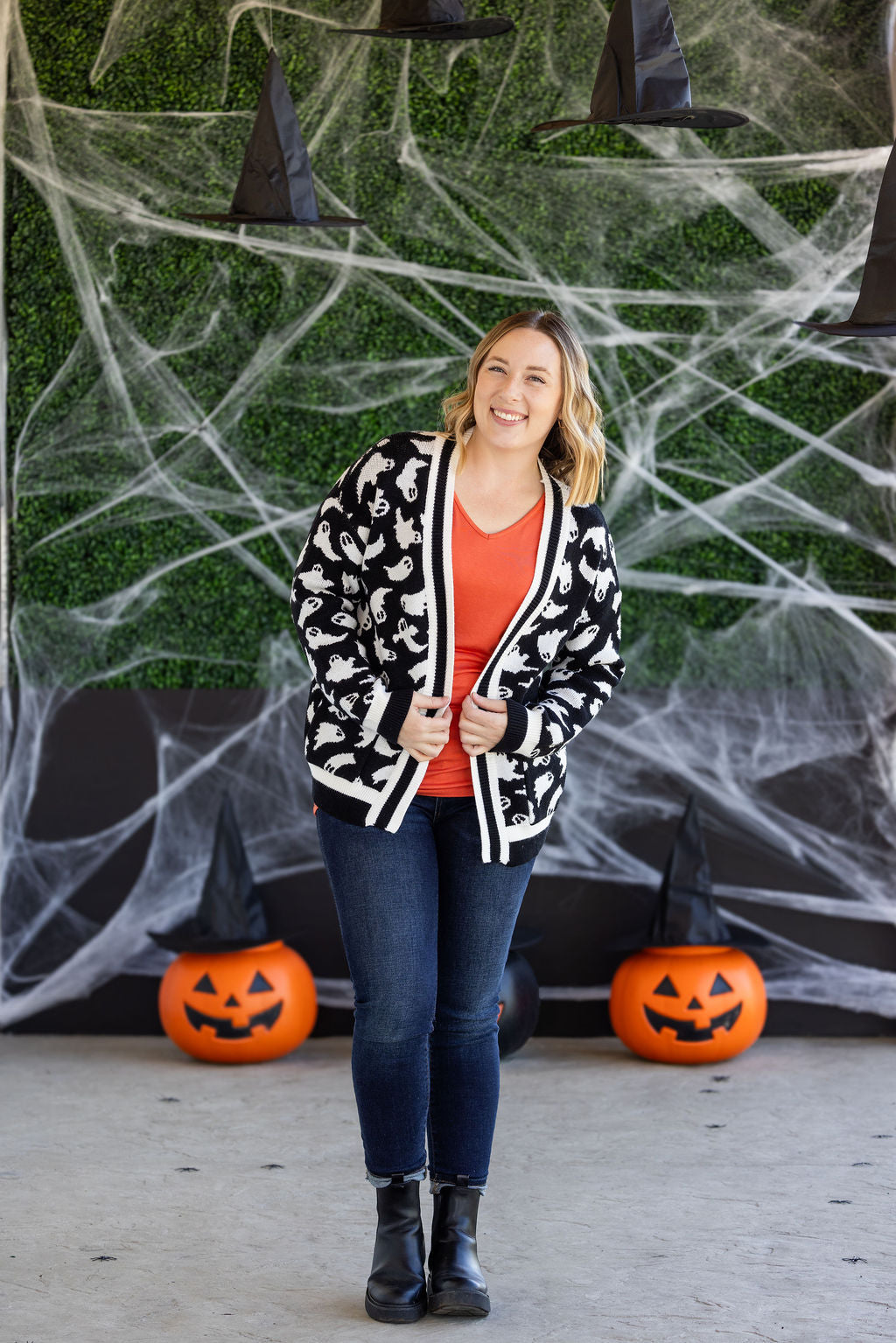 WAREHOUSE Ghost Cardigan