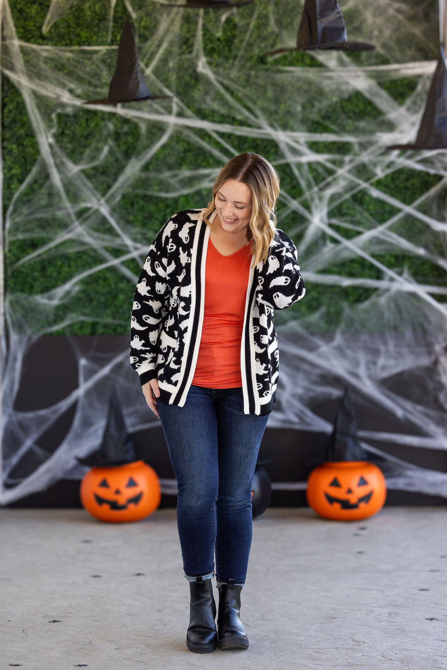 WAREHOUSE Ghost Cardigan