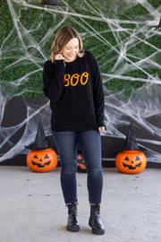 WAREHOUSE Corrine Embroidered Pullover Top - BOO