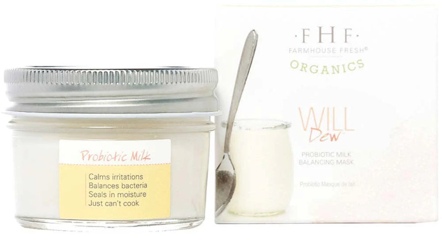 Will Dew® Organic Probiotic Milk Balancing Mask