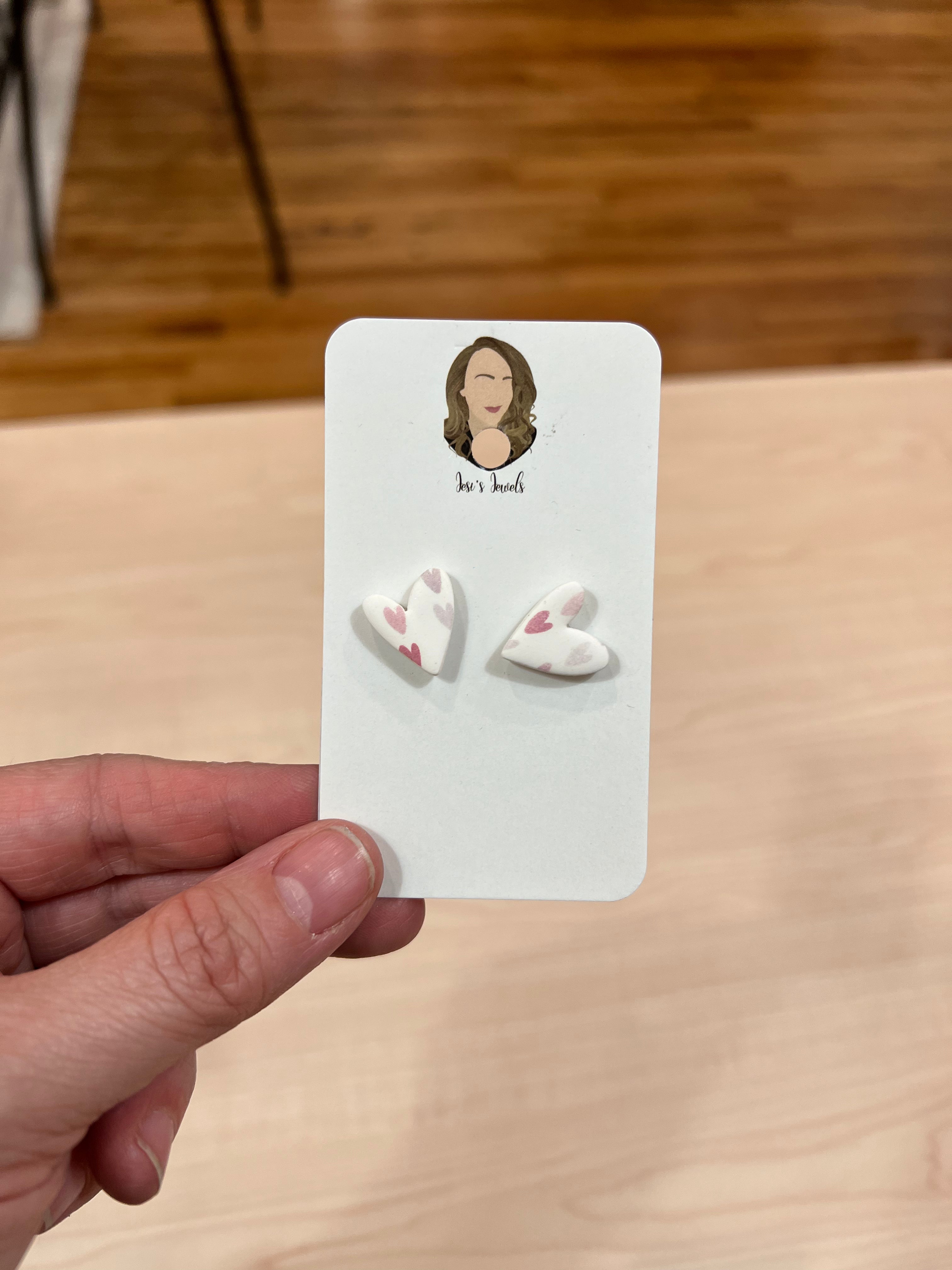 Clay Stud Earrings FINAL SALE