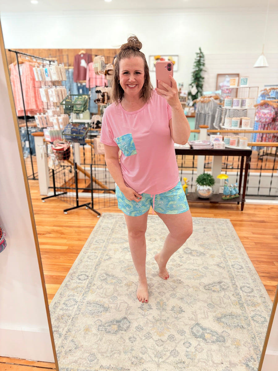 Lounge Shorts- Whale
