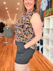 After Dark Black Skort