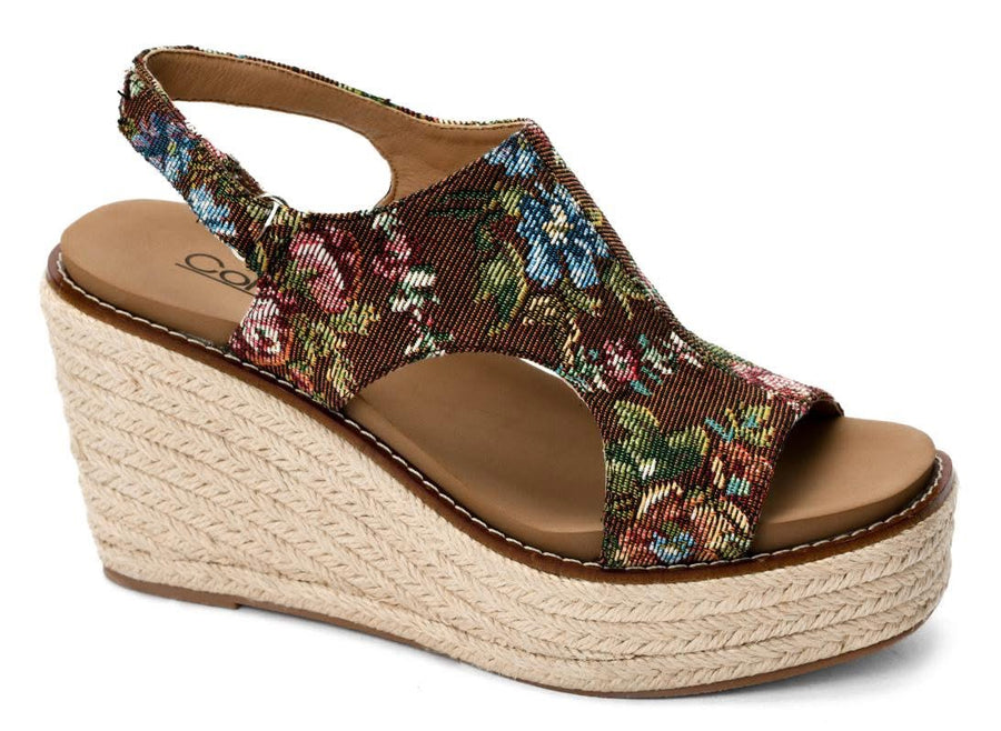 Freddie- Rust Brocade