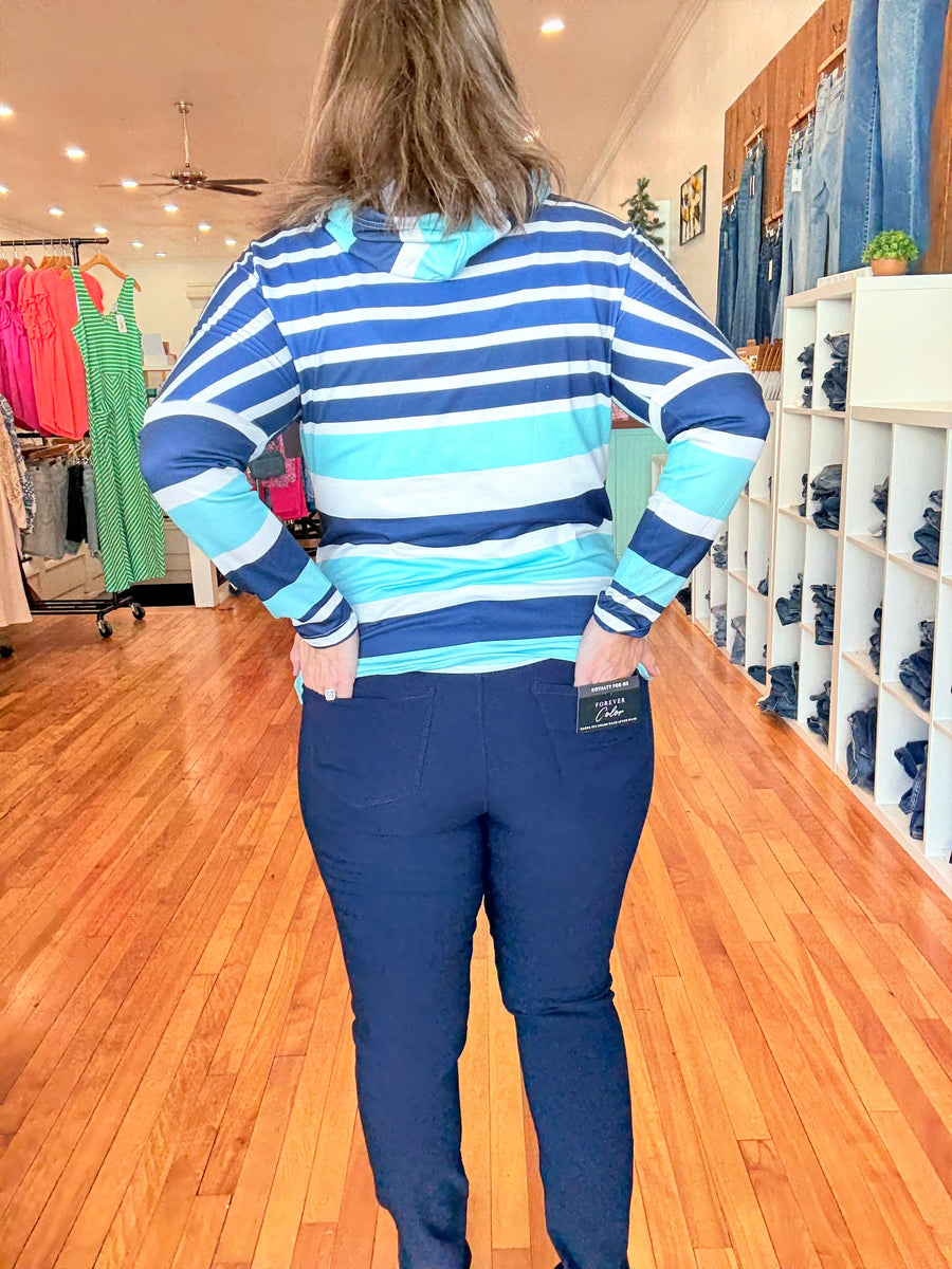 Hyperstretch Skinny- Navy
