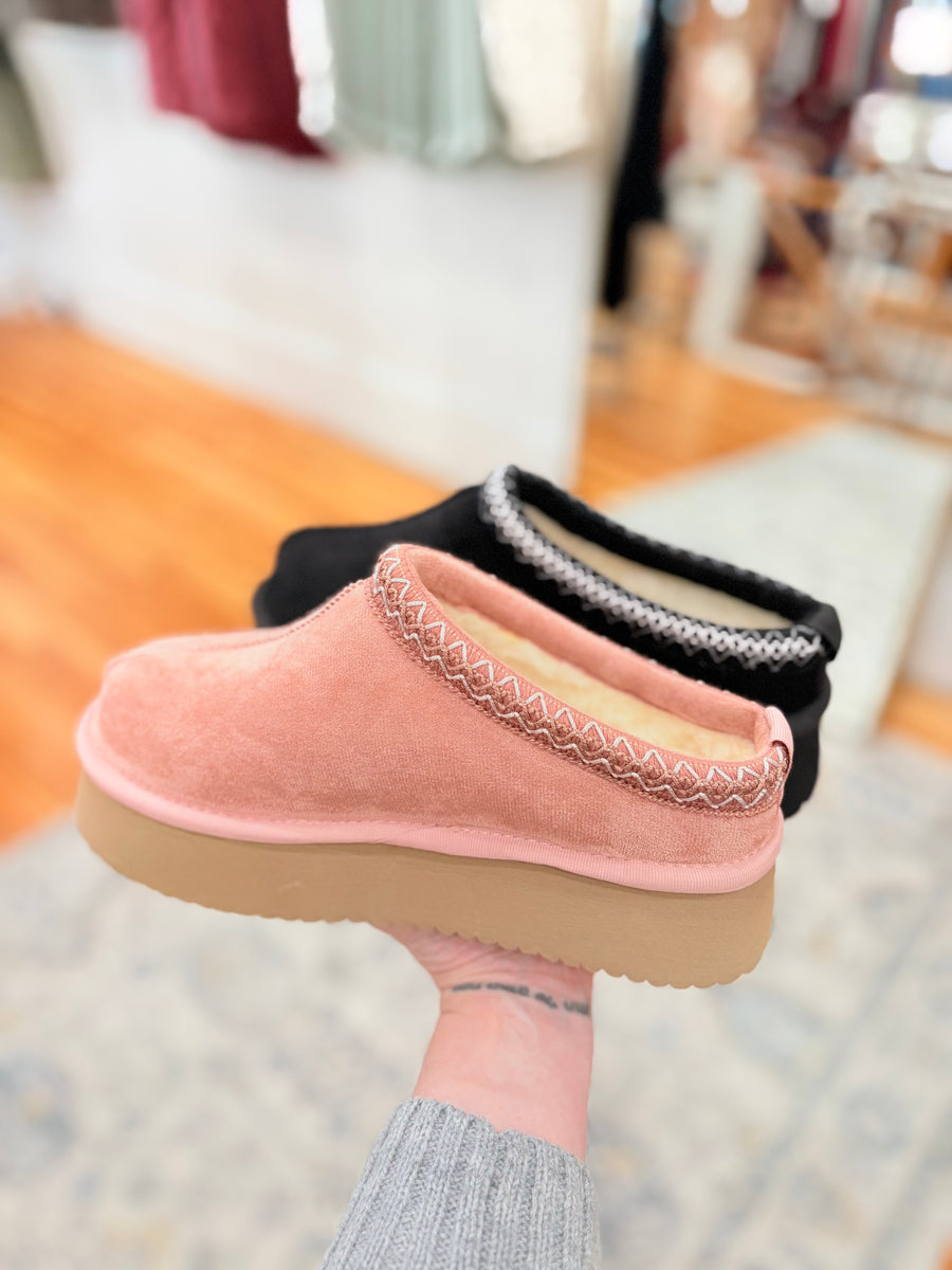 Pillow Talk Slipper- Black