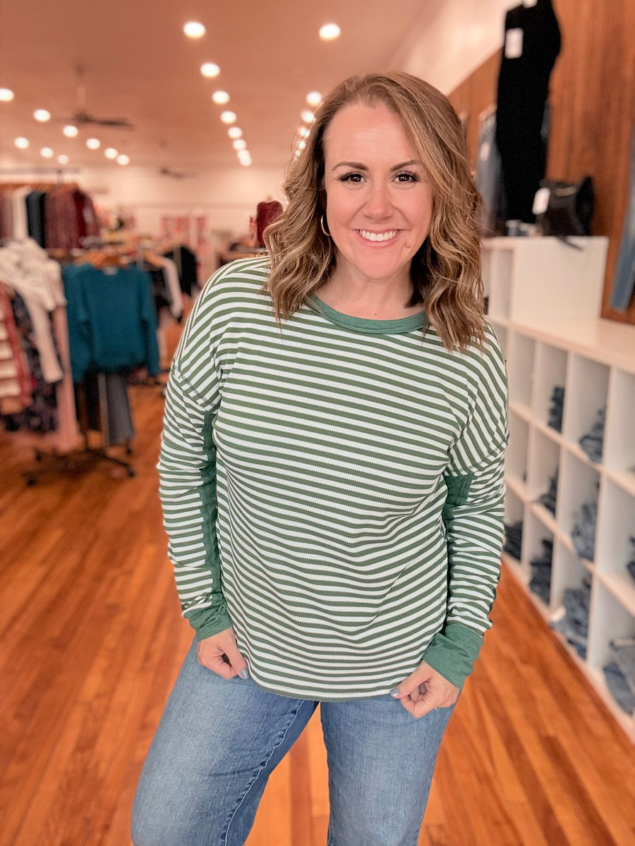 Green Stripe Thermal