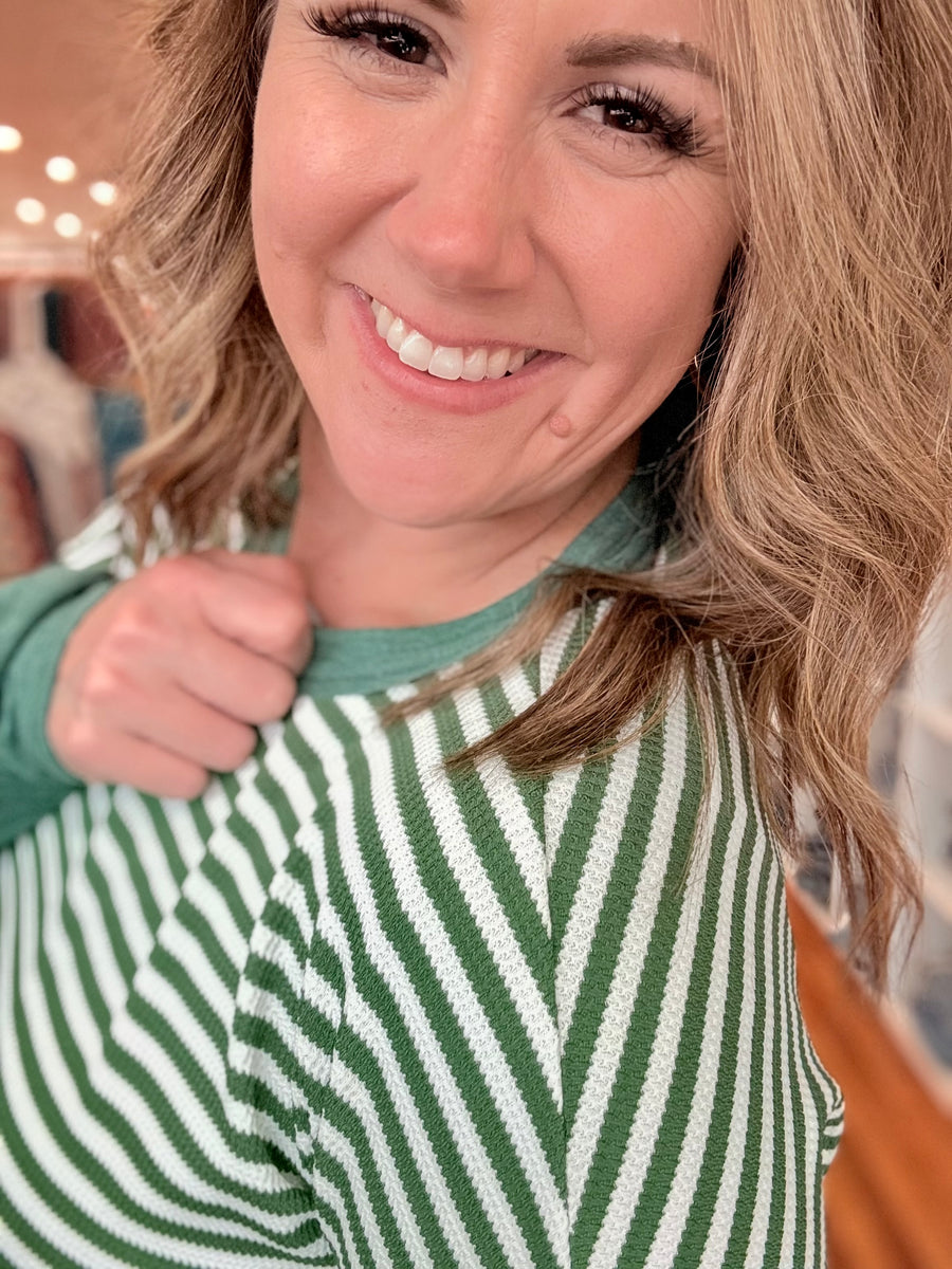 Green Stripe Thermal