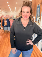 Hamptons Pullover- Black