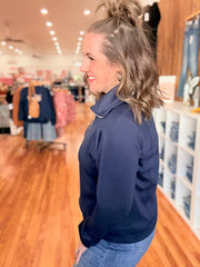 Hamptons Pullover- Navy