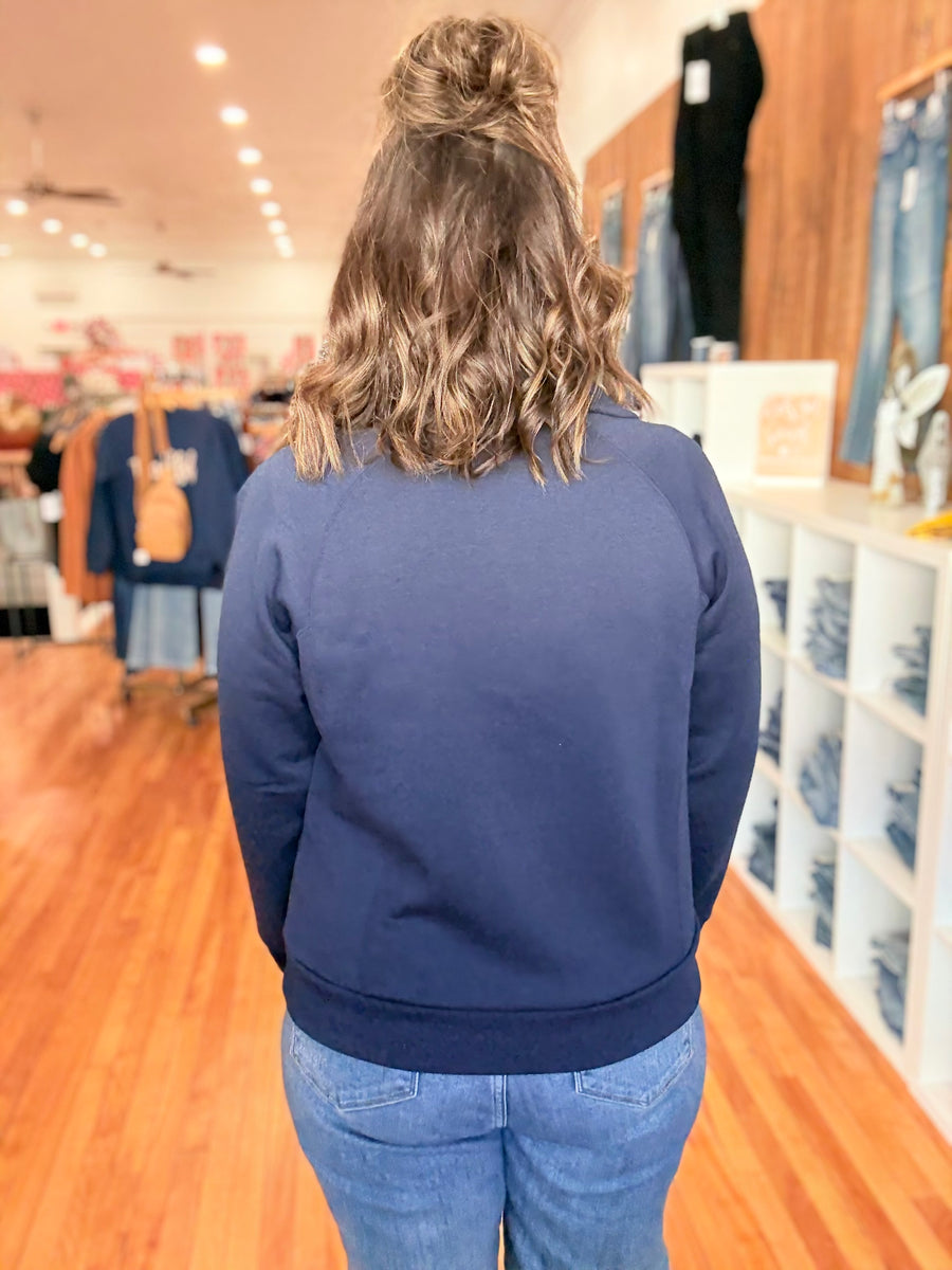 Hamptons Pullover- Navy