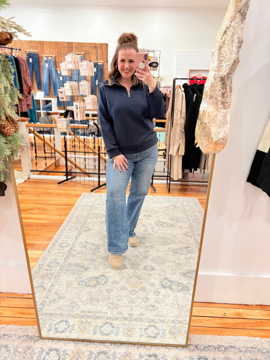 Hamptons Pullover- Navy