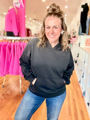 Seaside Hoodie- Black