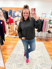 Seaside Hoodie- Black