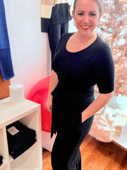 Paper Bag Pants- Black