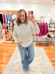 Midrise Retro Wide Leg