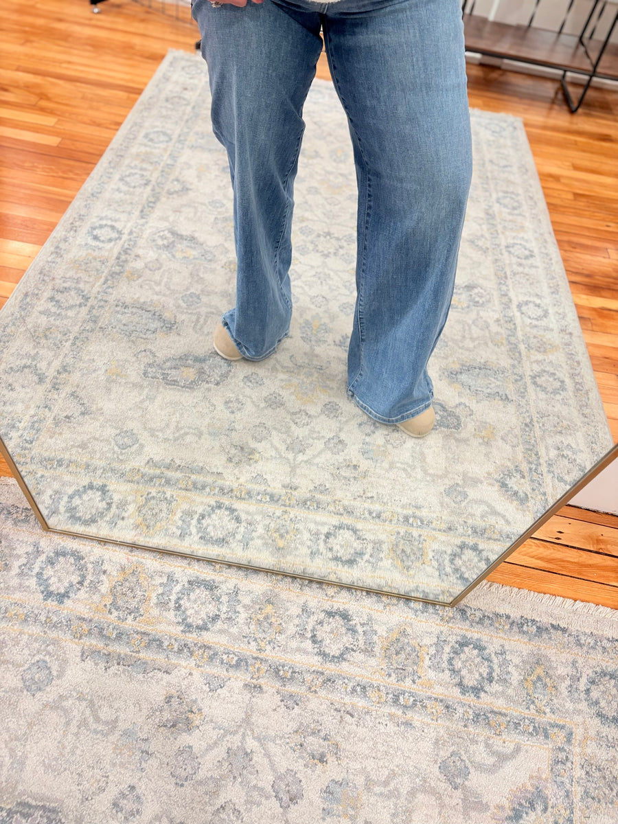 Midrise Retro Wide Leg