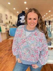 Floral Love Slouchy Sweater