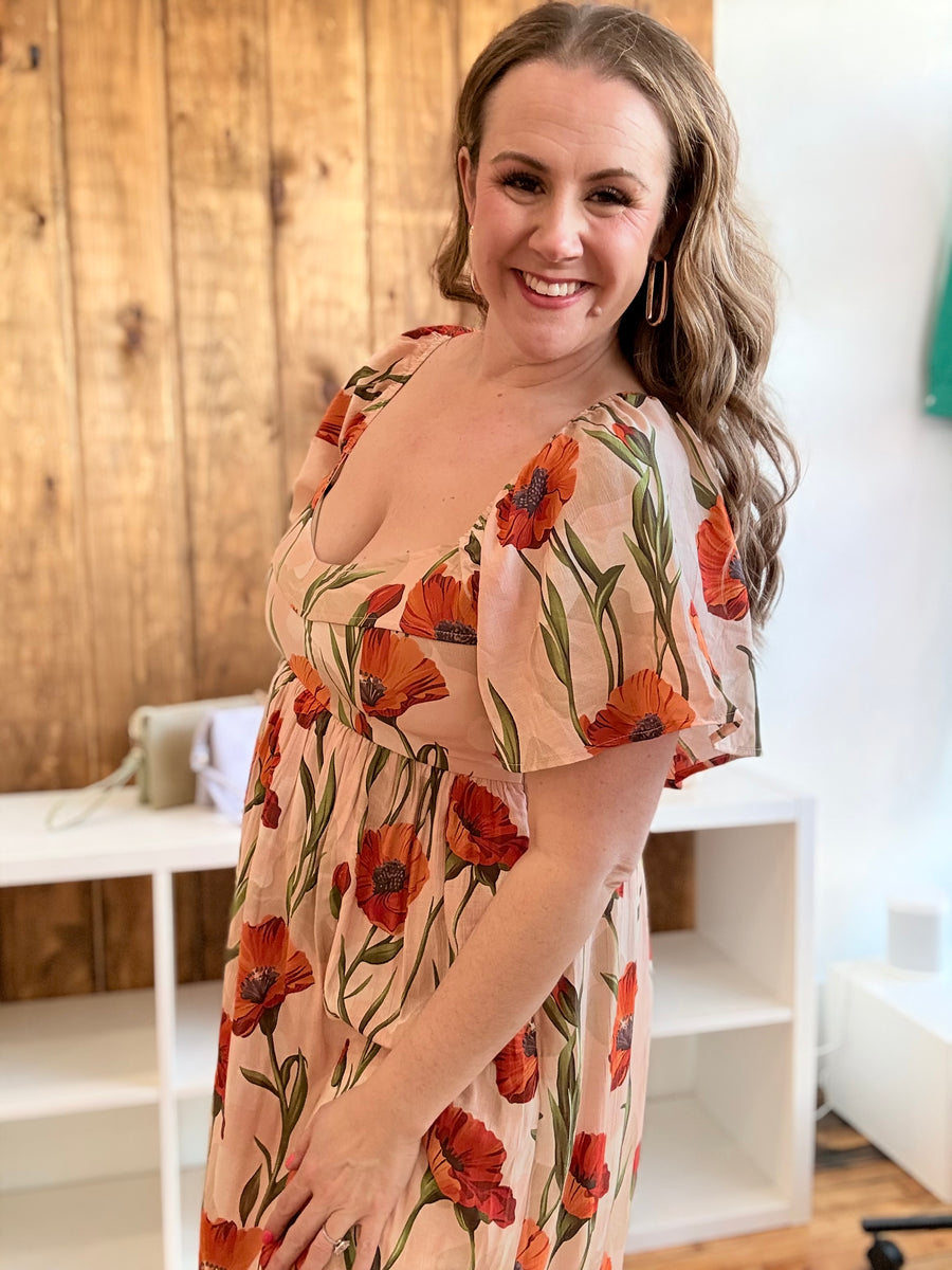 Poppy Midi Dress