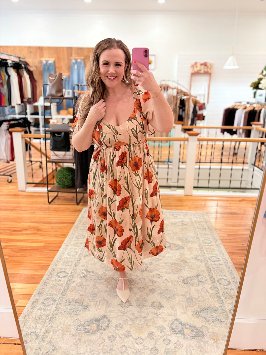 Poppy Midi Dress
