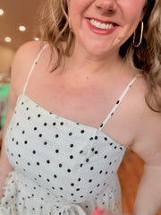 Polka Dot Midi Dress