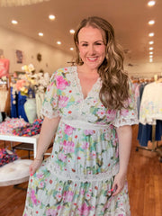 Water Color Maxi- Orchid Floral