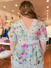 Water Color Maxi- Orchid Floral